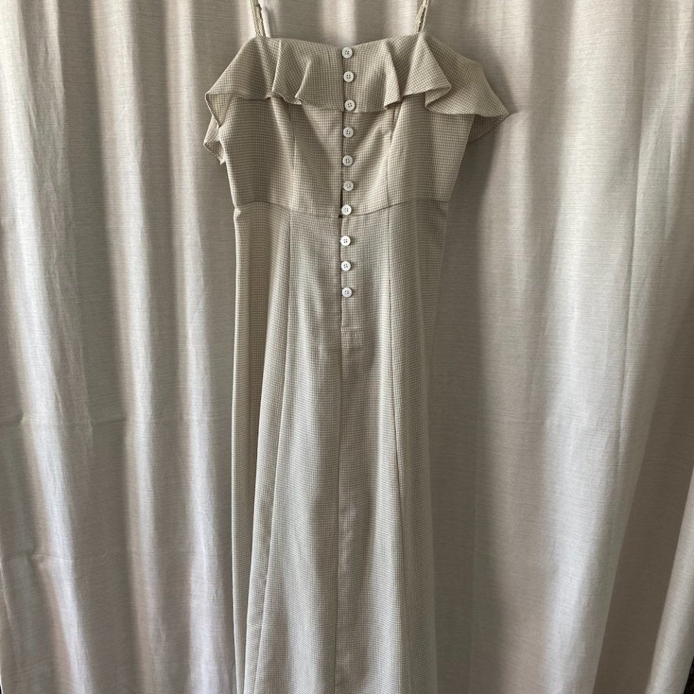Christy Dawn Cream Midi Dress